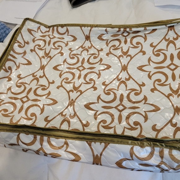 Vintage Retro Vinyl China Large Platter Safe Storage - Picture 4 of 8